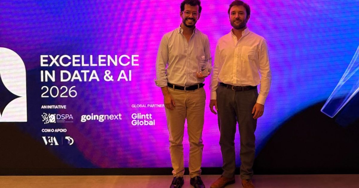 MILAE gewinnt den Excellence in Data & AI 2026 Award. Beitrag von Equipa MILAE, MILAE-Blog.